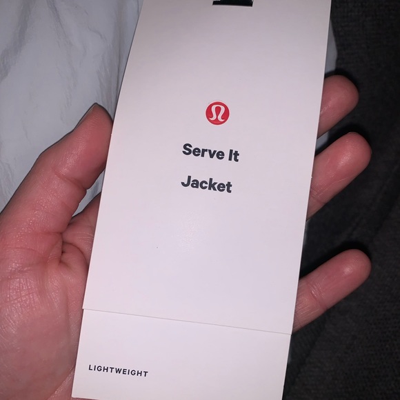 Lululemon “serve it jacket” - Picture 3 of 5
